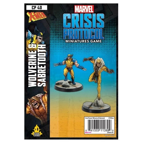 Marvel: Crisis Protocol - Wolverine And Sabertooth Character Pack 1 Marvel: Crisis Protocol - Wolverine And Sabertooth Character Pack