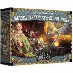 Massive Darkness 2: Heroes & Monster Set - Bards & Tinkerers Vs Metal Angel