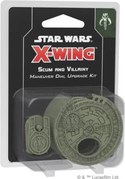 Star Wars X-Wing: 2nd Edition - Scum And Villainy Maneuver Dial Upgrade Kit